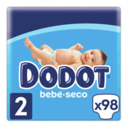 Pañal Dodot T2 3-6 72 Und