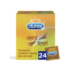 Preservativos Durex Real Feel Sin Latex 24 Uds.