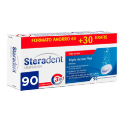 Steradent Triple Acti.60+30(36