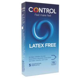 Control Preservativos Latex Free 5 Uds.