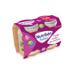 Nutribén Bipack Cena Crema De Verduras Y Merluza 2X190G