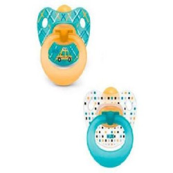 Chupete Latex Anatomico Nukete Travel T-1 2 U