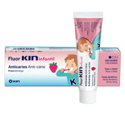 Fluor Kin Infantil Pasta Dentifrica  1 Envase 75 Ml Fresa