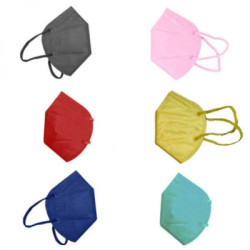 Mascaras Infantiles Y Adultos Colores