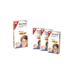 Steri-Strip Tiras De Sutura Adhesivas 100Mm X 12Mm Sobre 6 Tiras