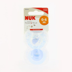 Chupete Silicona Nukete Blue T-1 2 U